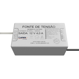 Fonte de Tensão      12V 4,0A  48W - LX1240