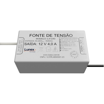 Fonte de Tensão 12V 4,0A 48W